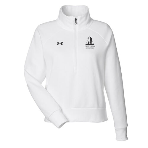E3 - Under Armour 1379492 Women's Rival Fleece Quarter-Zip Pullover Thumbnail